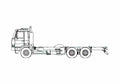 Blueprint Tatra T815 2X0R21 Truck 2007 A4 Photo Print