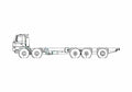 Blueprint Tatra T815 6MWR8T 39 10x10 Truck 2007 A4 Photo Print