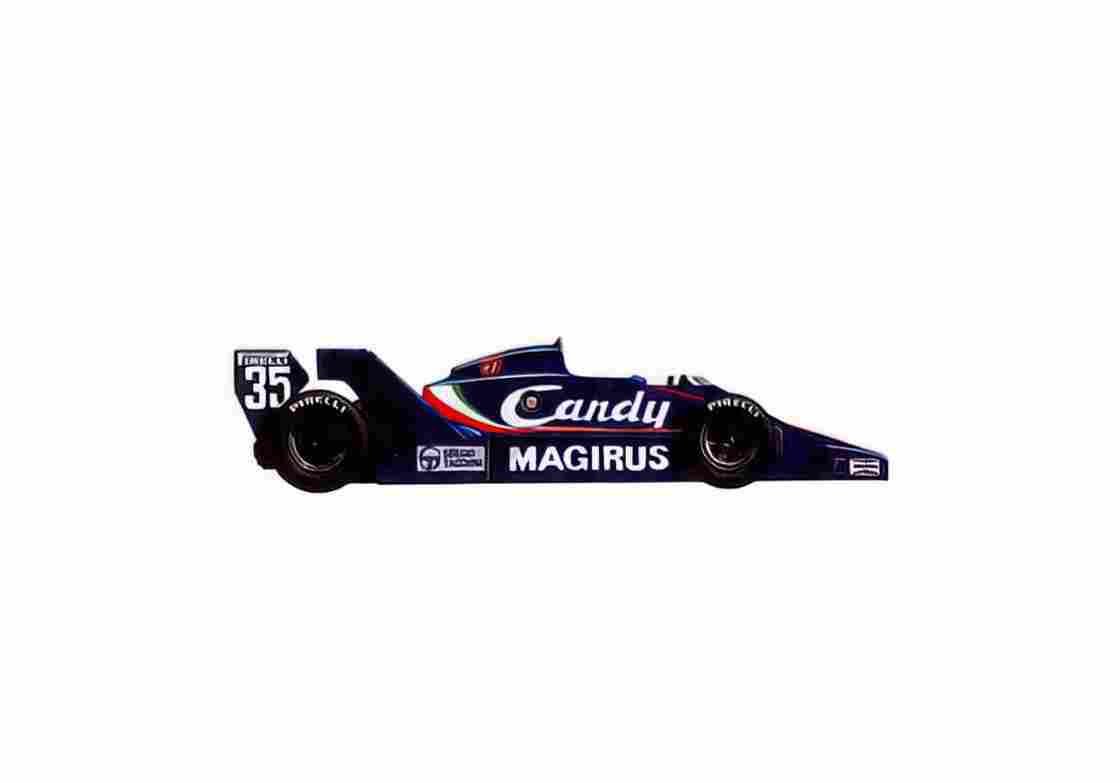 Blueprint Toleman TG183B F1 OW 1983 01 A4 Photo Print