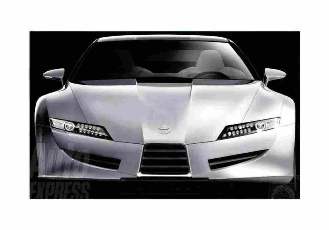 Blueprint Toyota Supra Concept Coupe 2008 A4 Photo Print