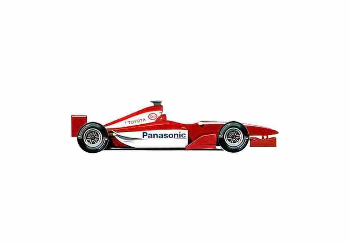 Blueprint Toyota TF101 F1 OW 2001 01 A4 Photo Print