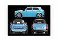 Blueprint Trabant Combi Hatchback 2007 A4 Photo Print