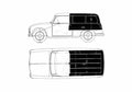 Blueprint Trabant P70 Wagon 1956 A4 Photo Print