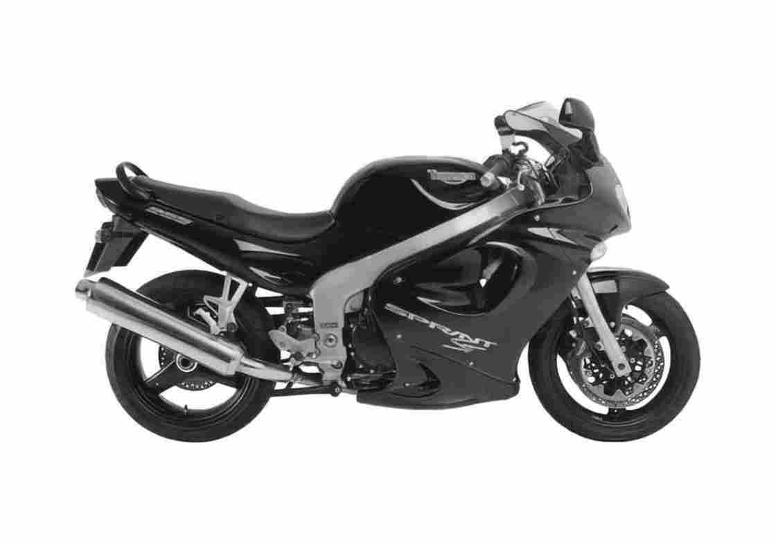 Blueprint Triumph Sprint ST OW 1999 A4 Photo Print