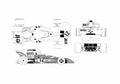 Blueprint Tyrrell 003 F1 OW 1971 A4 Photo Print