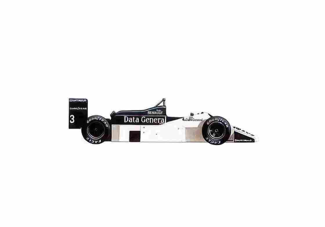 Blueprint Tyrrell 015 F1 OW 1986 01 A4 Photo Print