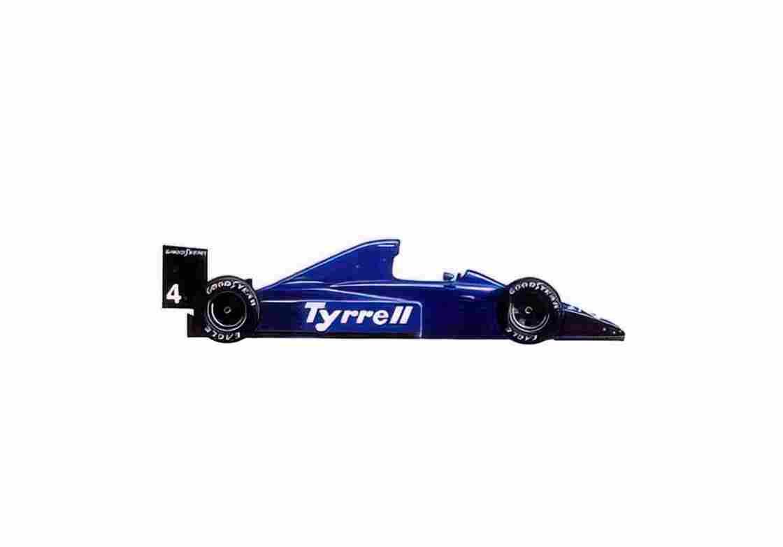 Blueprint Tyrrell 018 F1 OW 1989 01 A4 Photo Print