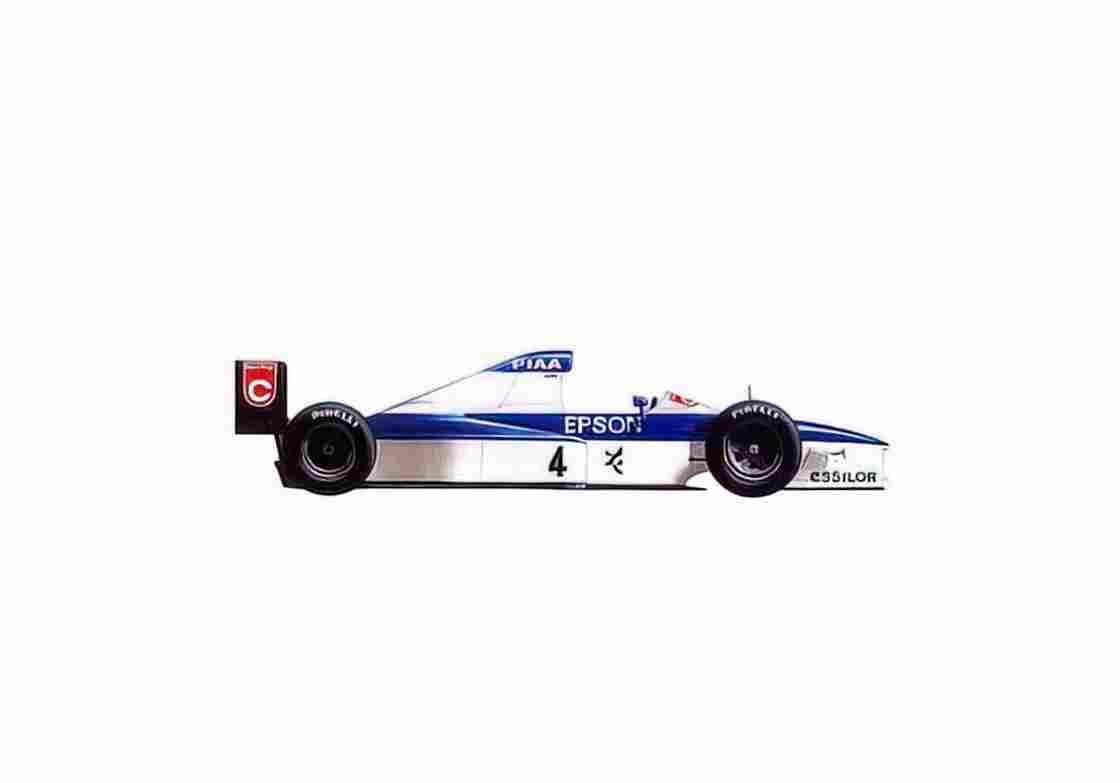 Blueprint Tyrrell 019 F1 OW 1990 01 A4 Photo Print