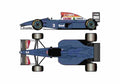 Blueprint Tyrrell 021 Yamaha F1 OW 1993 A4 Photo Print