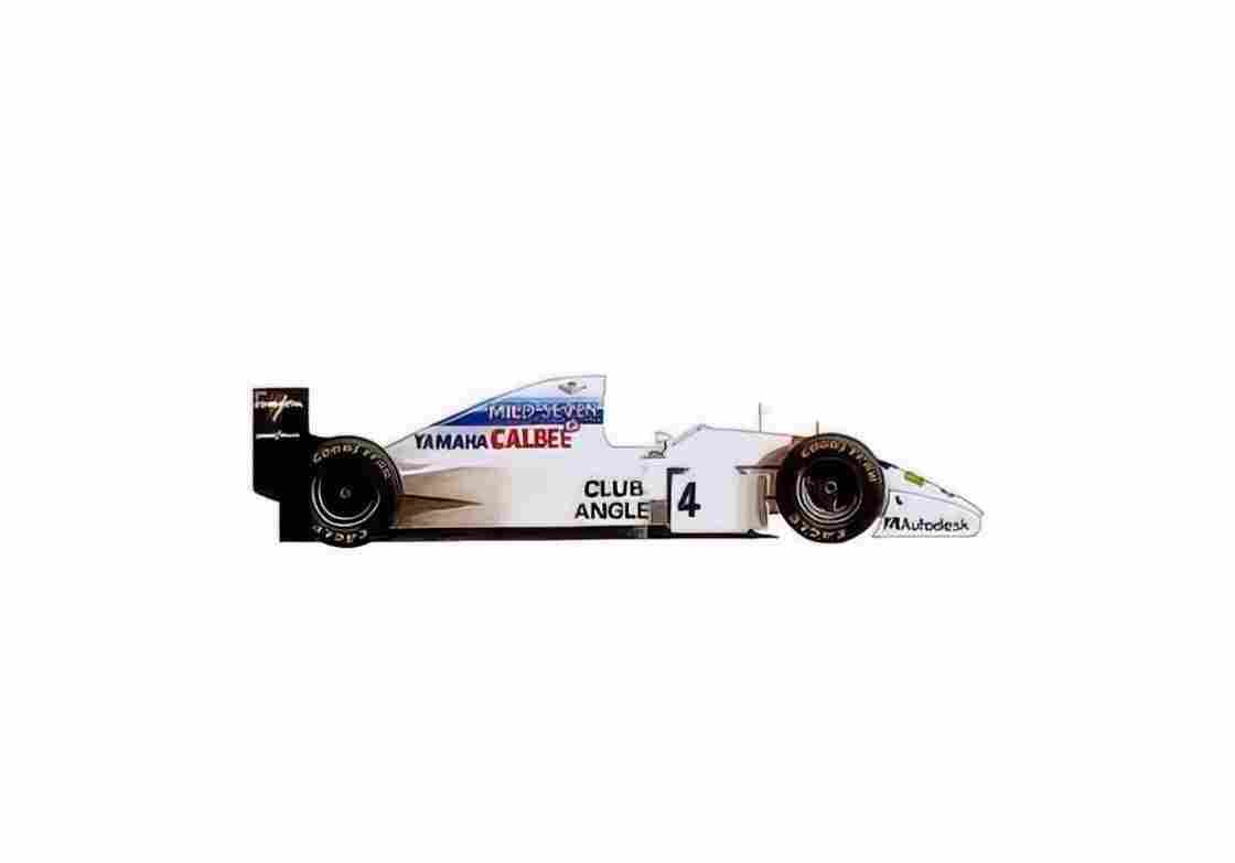 Blueprint Tyrrell 022 F1 OW 1994 01 A4 Photo Print