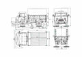 Blueprint UAZ 3303 Truck 1982 A4 Photo Print