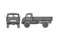 Blueprint Unimog 404S Truck 1955 A4 Photo Print