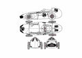 Blueprint Vanwall GP OW 1956 A4 Photo Print