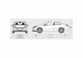 Blueprint Vauxhall Astra Twintop Coupe 2009 01 A4 Photo Print