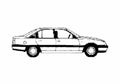 Blueprint Vauxhall Carlton Sedan 1978 A4 Photo Print
