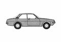 Blueprint Vauxhall Cavalier Sedan 1979 A4 Photo Print