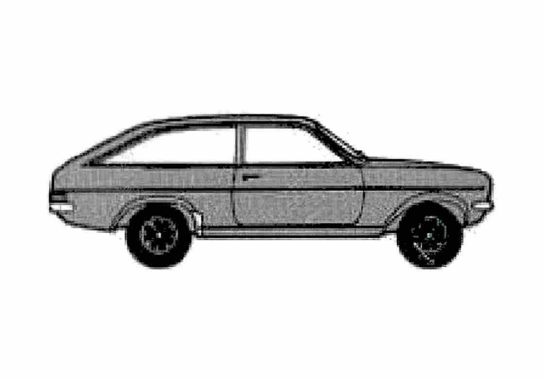 Blueprint Vauxhall Magnum Estate Wagon 1979 A4 Photo Print