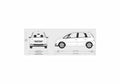 Blueprint Vauxhall Meriva Minivan 2009 01 A4 Photo Print