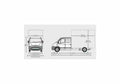 Blueprint Vauxhall Movano LWB Crew Cab Truck 2009 01 A4 Photo Print
