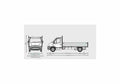 Blueprint Vauxhall Movano LWB Dropside Truck 2009 01 A4 Photo Print