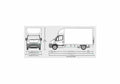 Blueprint Vauxhall Movano LWB Luton Van 2009 01 A4 Photo Print