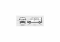 Blueprint Vauxhall Vivaro Doublecab SWB Van 2009 01 A4 Photo Print