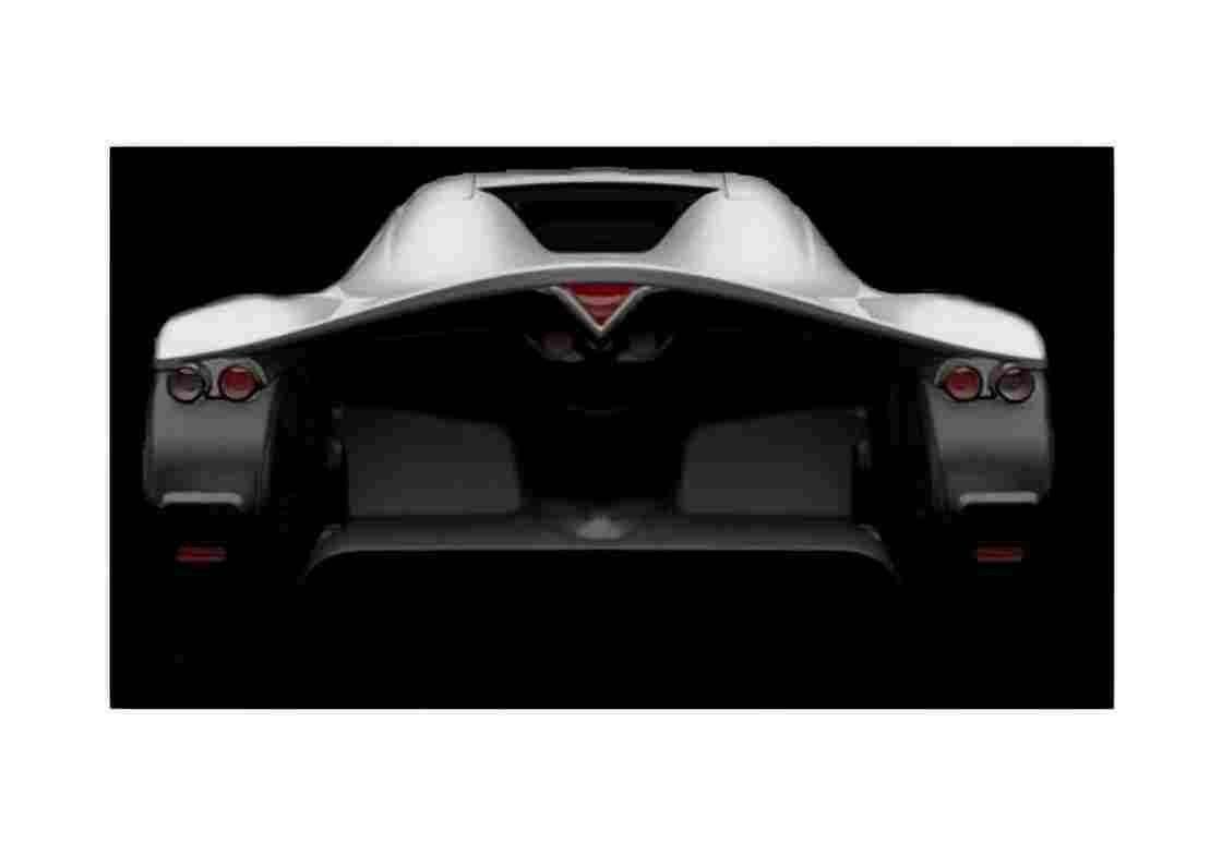 Blueprint Venturi Volage Roadster 2008 A4 Photo Print