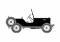Blueprint Willys Jeep CJ 3A Cabriolet 1949 A4 Photo Print