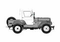 Blueprint Willys Jeep CJ 5 Universal Pick up 1954 A4 Photo Print