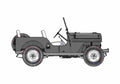 Blueprint Willys Jeep CJ Cabriolet 1944 A4 Photo Print