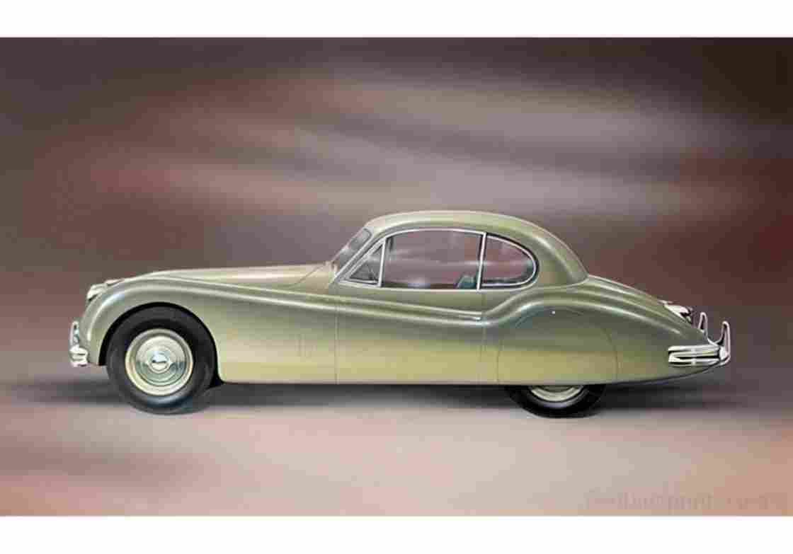 Blueprint XK140 ECA0454A edited 1 A4 Photo Print