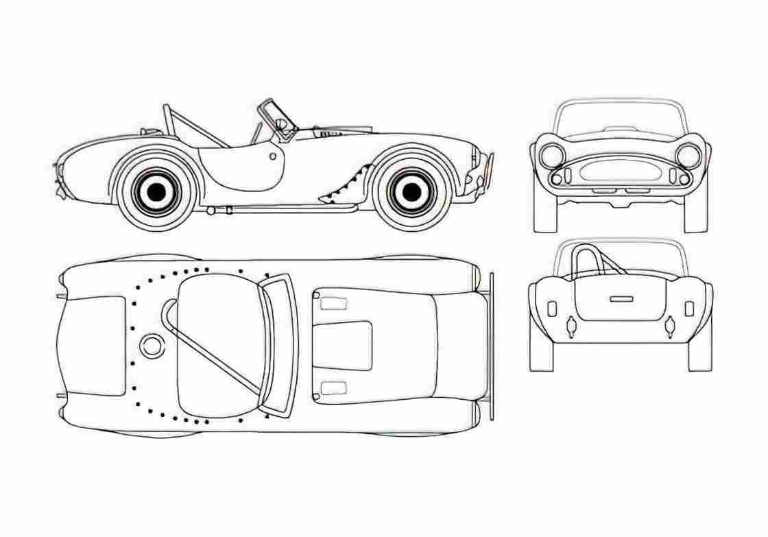 Blueprint ac ace 01 A4 Photo Print