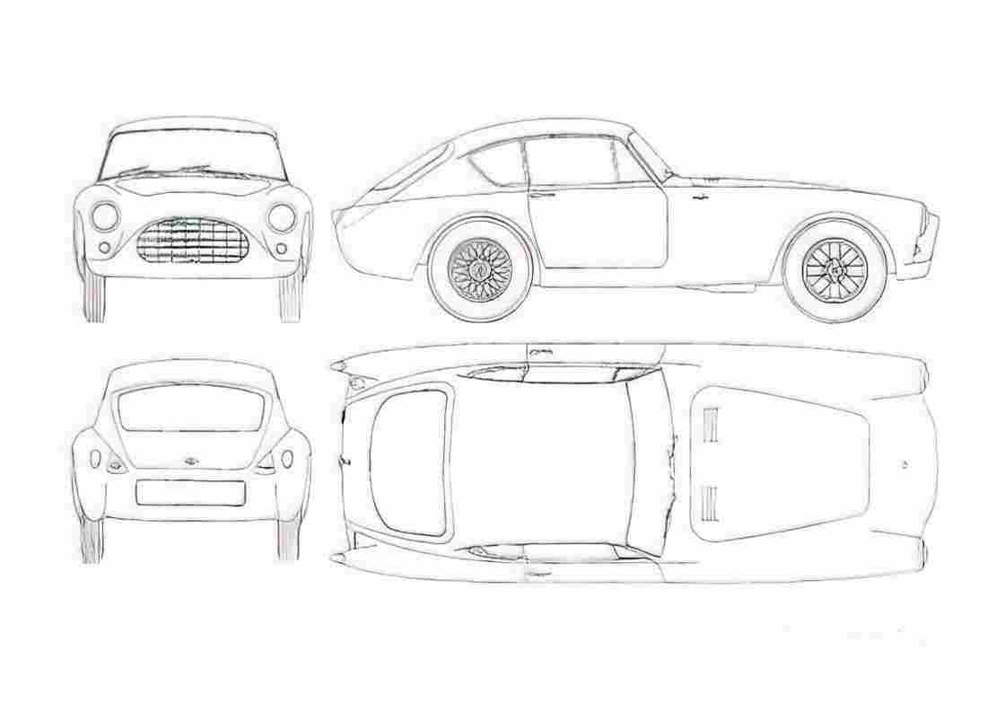 Blueprint ac aceca 1954 01 A4 Photo Print