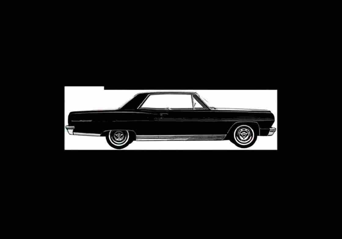 Blueprint acadian beaumont custom sport coupe 1964 01 A4 Photo Print