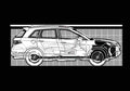 Blueprint acura rdx 2007 01 01 A4 Photo Print