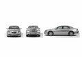 Blueprint acura rl sedan 2010 01 01 A4 Photo Print