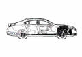 Blueprint acura tl 2009 01 01 A4 Photo Print