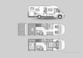Blueprint adria coral s 680 spl 01 A4 Photo Print