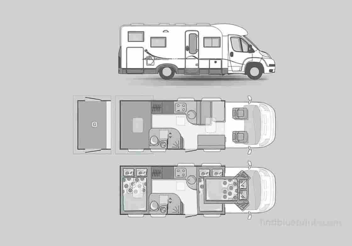 Blueprint adria coral s 680 spl 01 A4 Photo Print