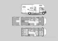Blueprint adria izola a 697 sl 01 01 A4 Photo Print