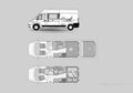 Blueprint adria twin 01 01 A4 Photo Print