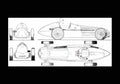 Blueprint alfa romeo 159 1951 01 01 A4 Photo Print