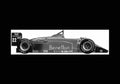 Blueprint alfa romeo 185t f1 1985 01 A4 Photo Print