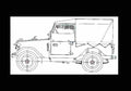 Blueprint alfa romeo 1900m matta 01 01 A4 Photo Print