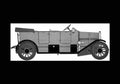 Blueprint alfa romeo 20 30hp serie e 1910 01 A4 Photo Print