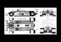 Blueprint alfa romeo tipo 179 01 01 A4 Photo Print