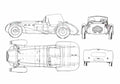 Blueprint allard j2x 01 A4 Photo Print