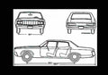 Blueprint amc ambassador 1970 27471 01 A4 Photo Print