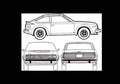Blueprint amc amx 1980 01 A4 Photo Print