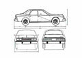 Blueprint amc concord 1980 27472 01 A4 Photo Print